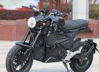 Электромотоцикл М6 (черный)