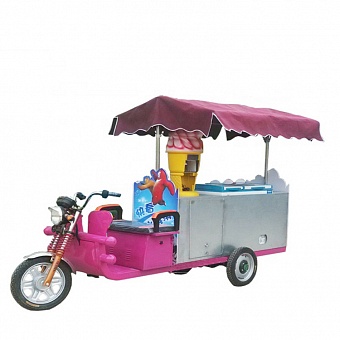 Моторикша магазин на колесах Ice cream