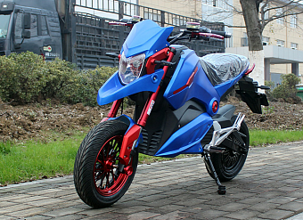 Электромотоцикл SY2000D (синий)