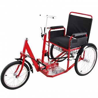 Велосипед для пенсионеров с ручным приводом