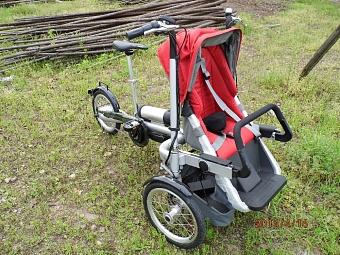 Электровелосипед с коляской