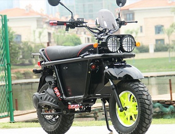 Электромотоцикл ZK (черный)