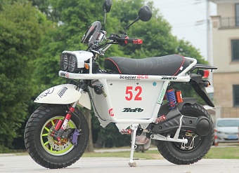 Электромотоцикл ZK (белый)