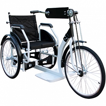 Велосипед с ручным приводом для инвалидов